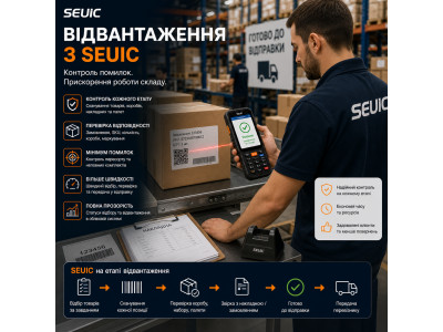 Відвантаження з SEUIC: контроль помилок і прискорення роботи складу