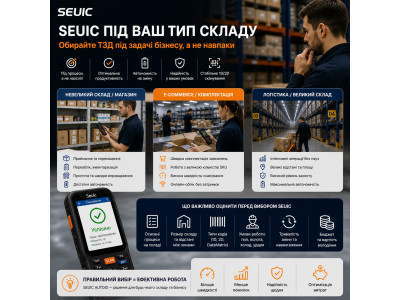 Як обрати SEUIC під тип складу: поради для бізнесу